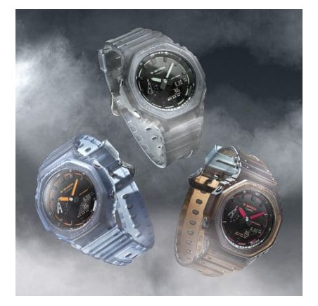 Casio G-Shock horloge "Smoke Light" GA-2100K-1AER