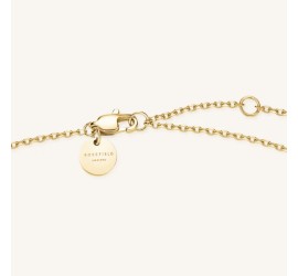 Rosefield staal verguld collier met Infinity  Infinity Necklace Gold JNING-J1311