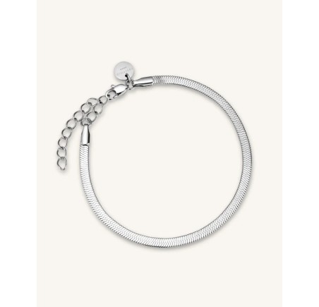 Rosefield stalen armband  Snake Bracelet Silver  JTBFS3S-J390
