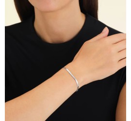 Rosefield stalen armband  Snake Bracelet Silver  JTBFS3S-J390