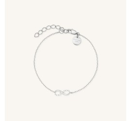 Rosefield stalen armband Infinity  Infinity Bracelet Silver  JBIBS-J1330