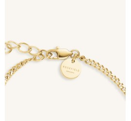 Rosefield staal verguld armband met zirkonia  Crystal Bracelet  JBCPG-J1172