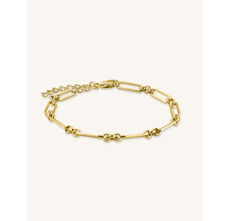 Rosefield staal verguld armband   Multilink Bracelet  JTBCG-J440