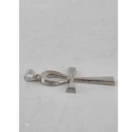 Zilveren hanger kruisje Ank