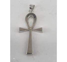 Zilveren hanger kruisje Ank