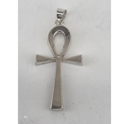Zilveren hanger kruisje Ank