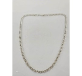 Zilveren gourmet collier