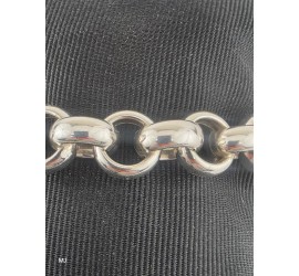 Zilveren jasseron armband