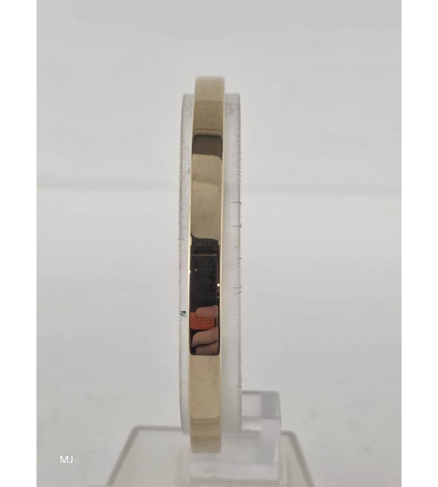 Gouden slavenarmband, vlak