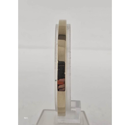 Gouden slavenarmband, vlak