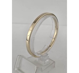 Gouden slavenarmband, vlak