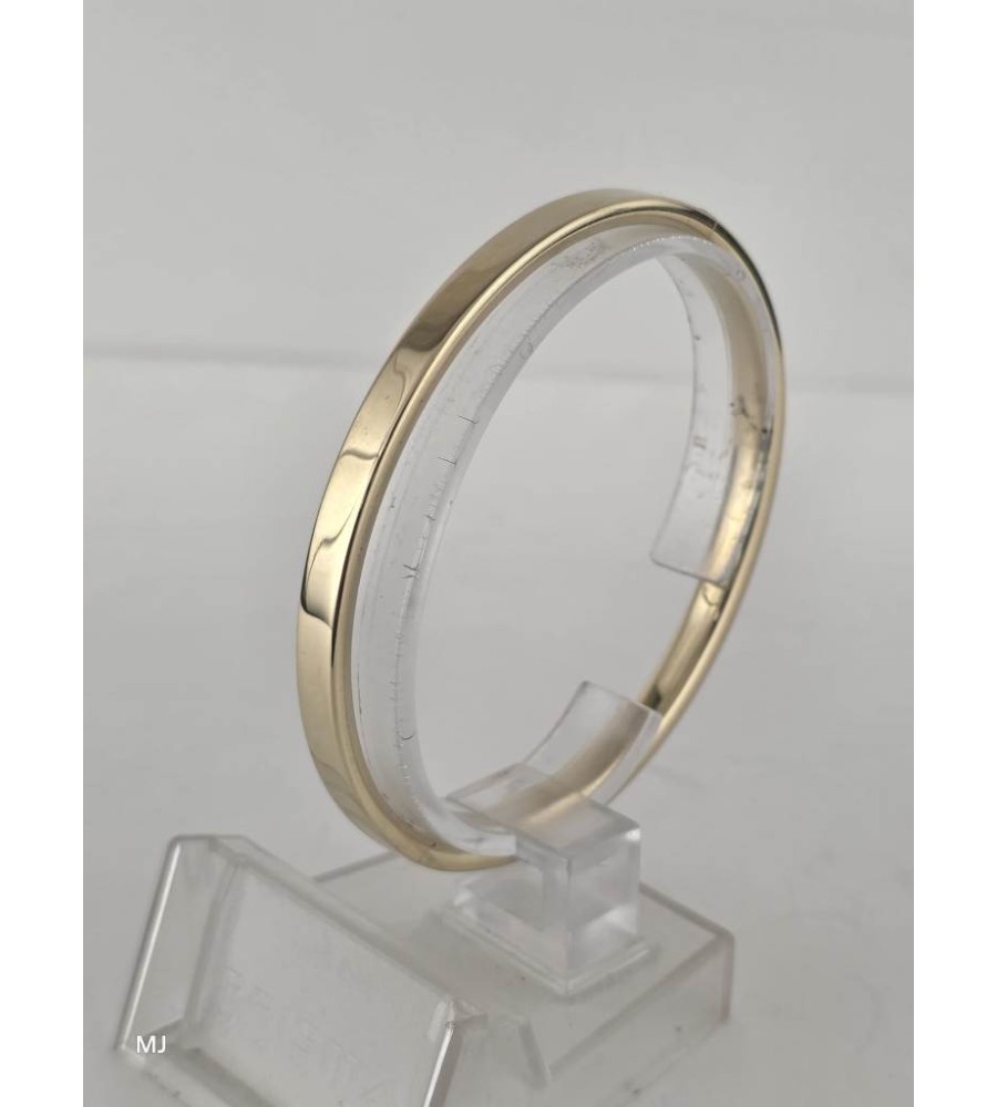 Gouden slavenarmband, vlak