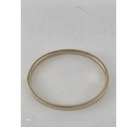Gouden slavenarmband, vlak