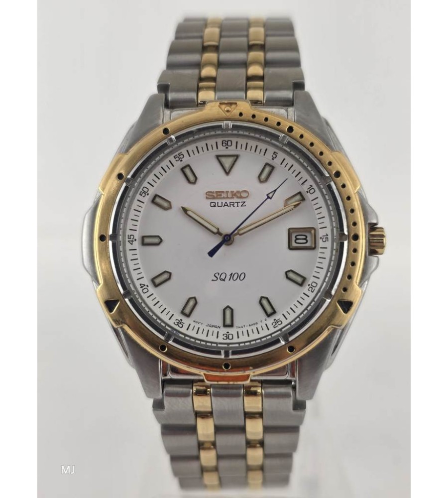 Seiko SQ100 herenhorloge