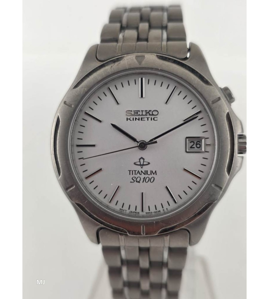 Seiko Titanium Kinetic herenhorloge