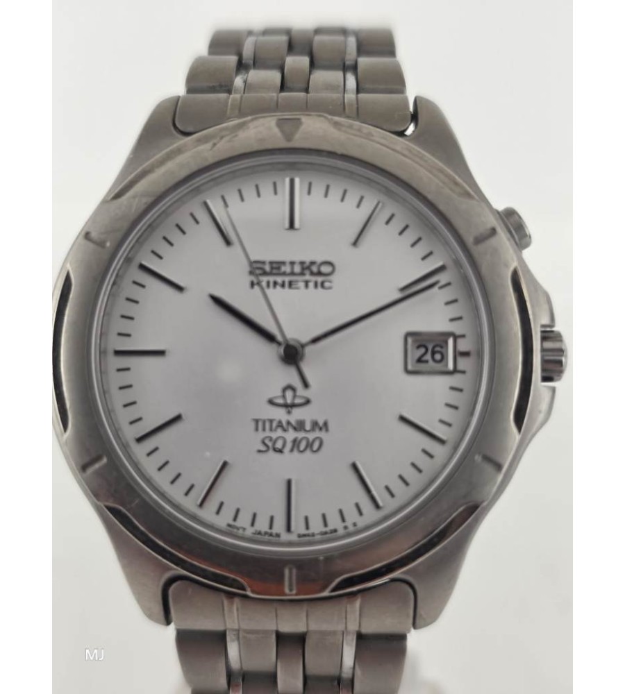 Seiko Titanium Kinetic herenhorloge