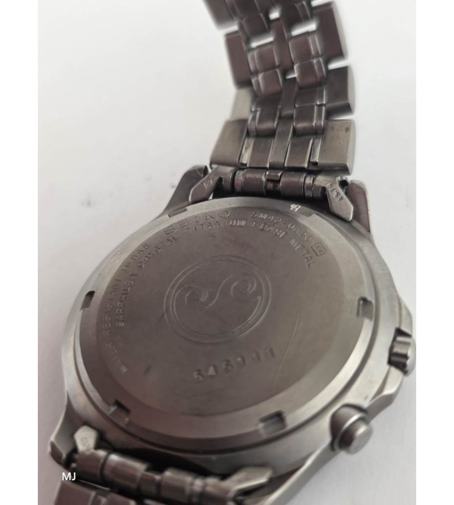 Seiko Titanium Kinetic herenhorloge