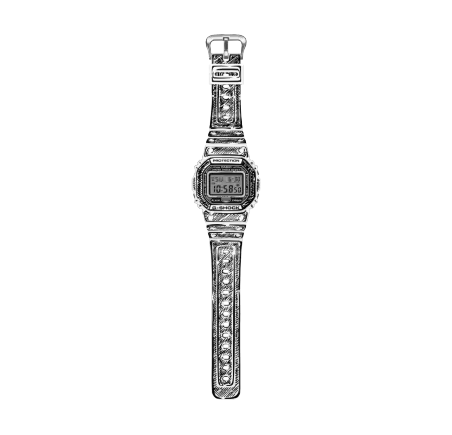 Casio G-Shock horloge Joshua Vides DW-5600JV-7ER