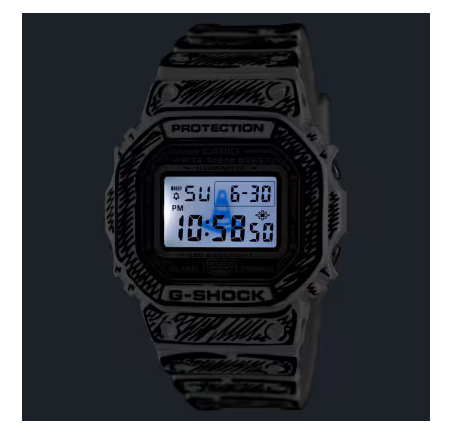 Casio G-Shock horloge Joshua Vides DW-5600JV-7ER