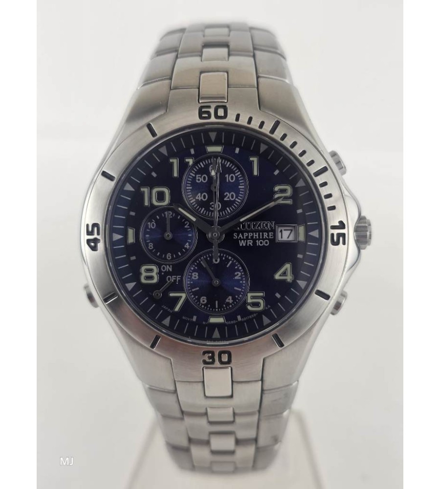 Citizen chronograaf herenhorloge