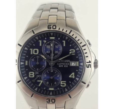 Citizen chronograaf herenhorloge