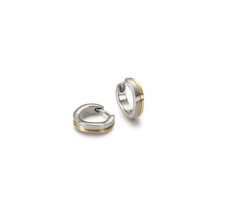 Boccia titanium creolen bicolor 0563-02