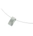 Boccia titanium hanger met briljant  0793-02