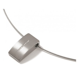 Boccia titanium hanger met briljant  0718-02