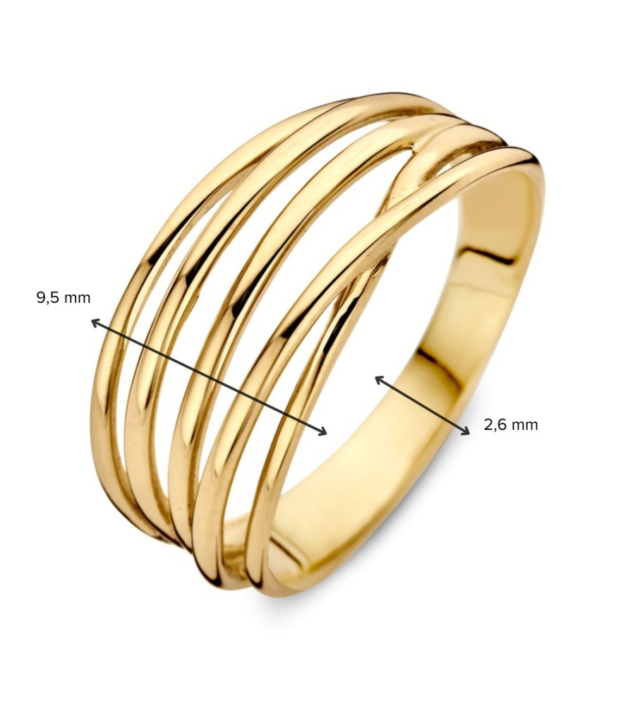 Excellent Jewelry gouden damesring