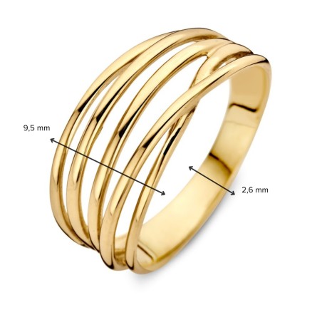 Excellent gouden dames ring  RC107718