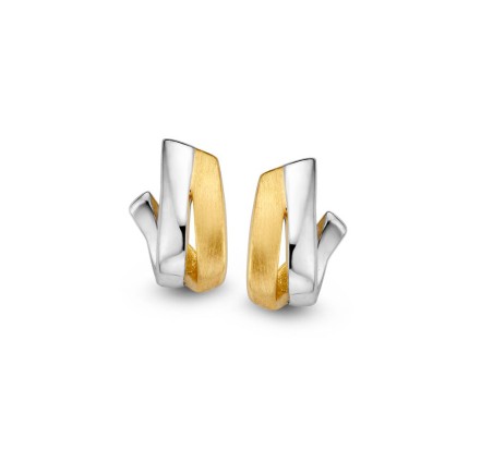 Excellent Jewelry gouden oorknoppen mat/poli  OB406758