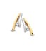 Excellent Jewelry gouden oorknoppen met briljant OG413569