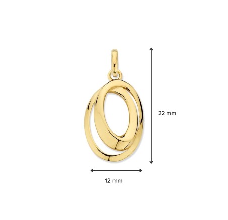 Gouden hanger   HB107867