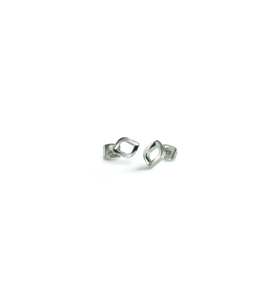 Boccia titanium oorknoppen