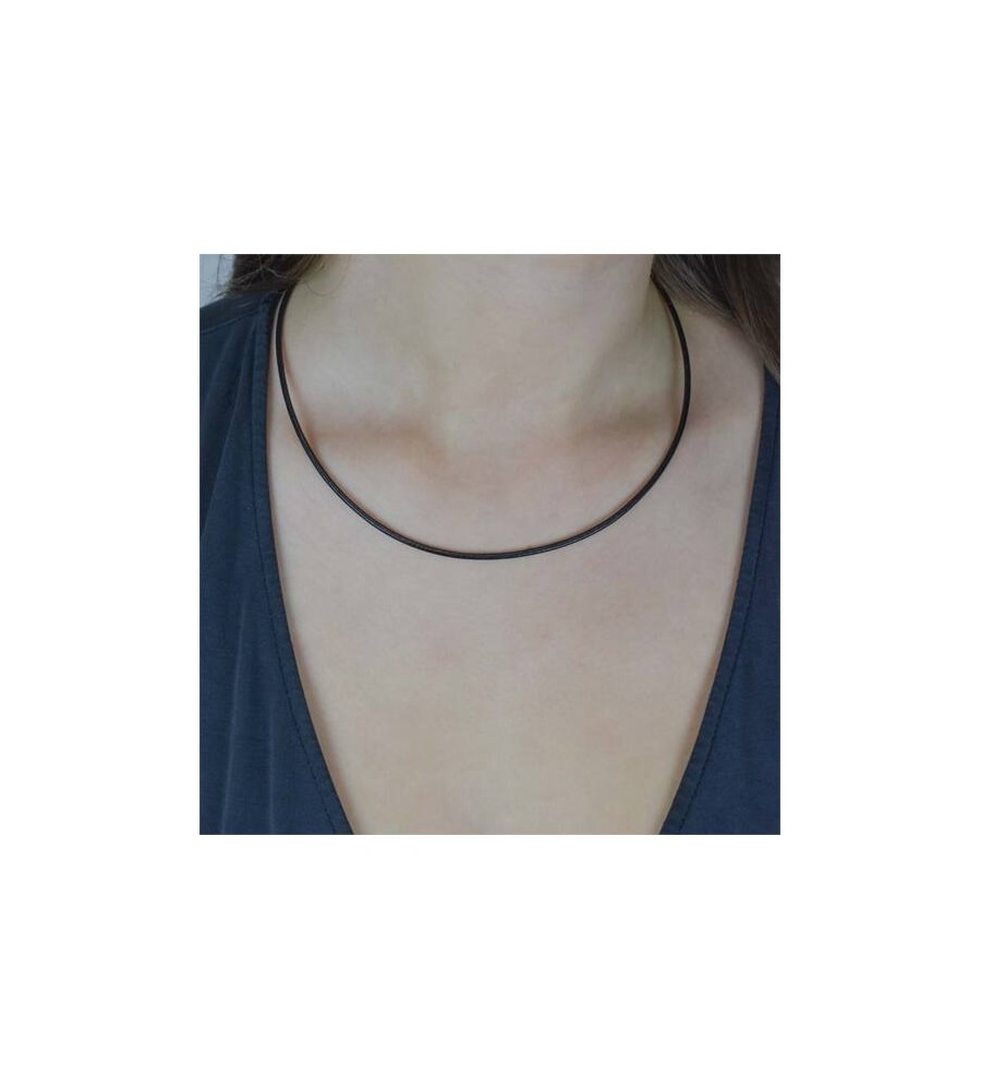 Boccia leren collier