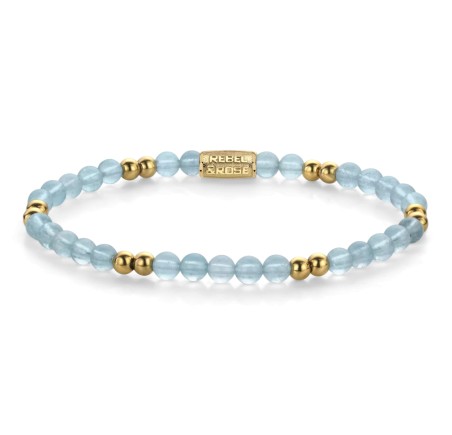 Rebel & Rose armband Blue Sky RR-40138-G