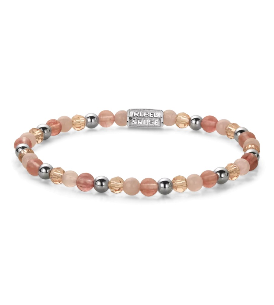 Rebel & Rose armband Roses Cherry Glam Rock