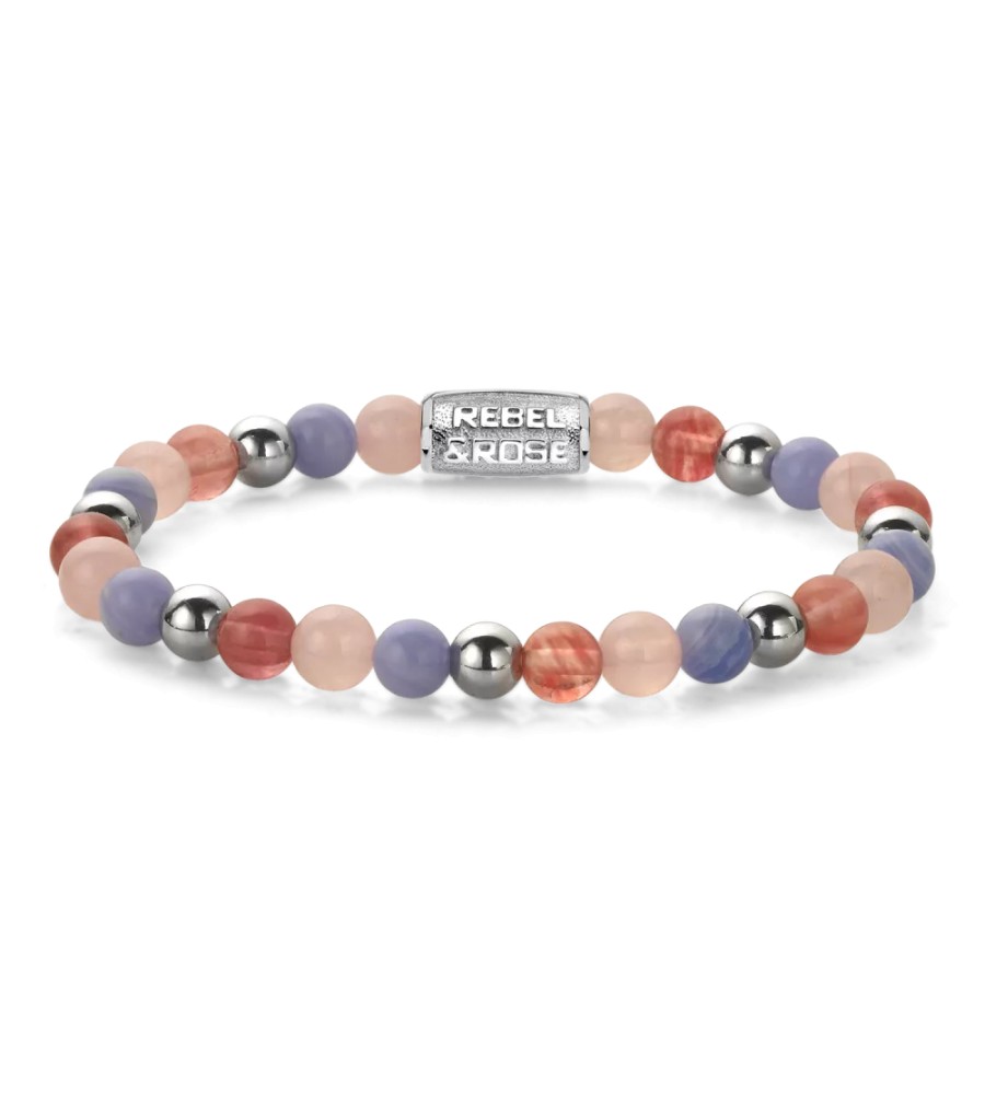 Rebel & Rose armband Pink Summer Vibes