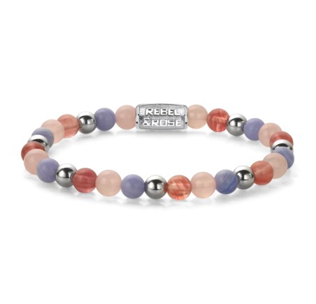 Rebel & Rose armband Pink Summer Vibes RR-60152-S