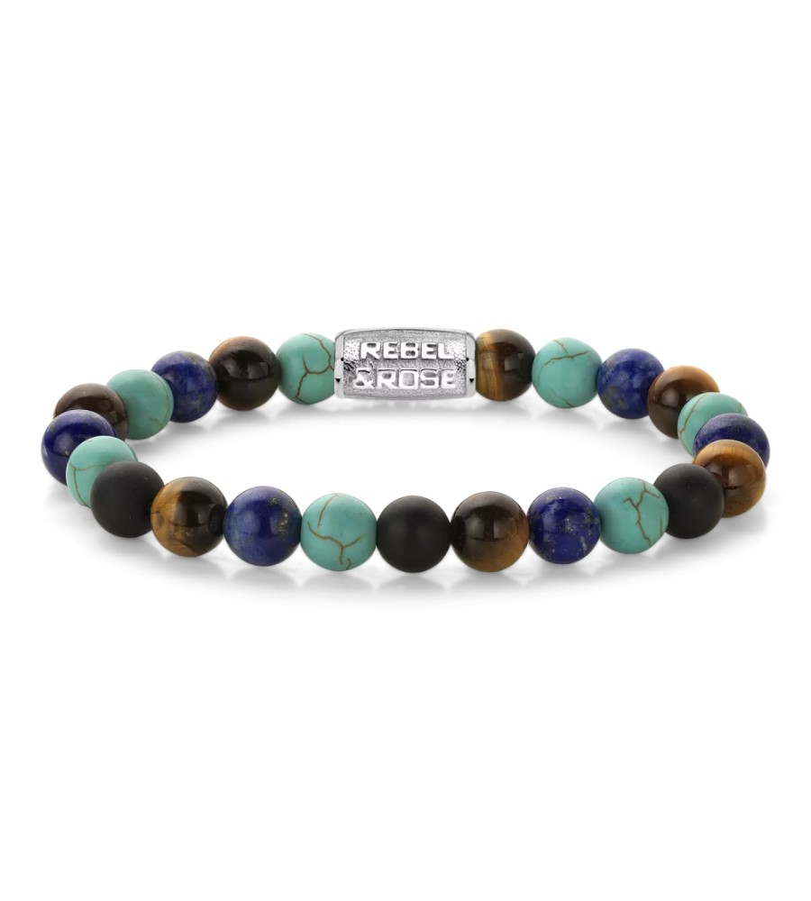 Rebel & Rose armband Mix Turquoise