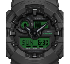 Casio G-Shock horloge “Black Elektro Green Series” GA-700BEG-1AER