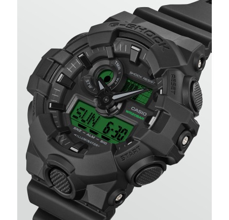 Casio G-Shock horloge “Black Elektro Green Series” GA-700BEG-1AER