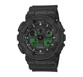 Casio G-Shock horloge “Black Elektro Green Series” GA-100BEG-1AER