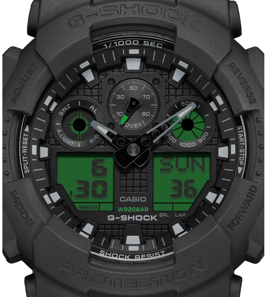 Casio G-Shock horloge “Black Elektro Green Series”