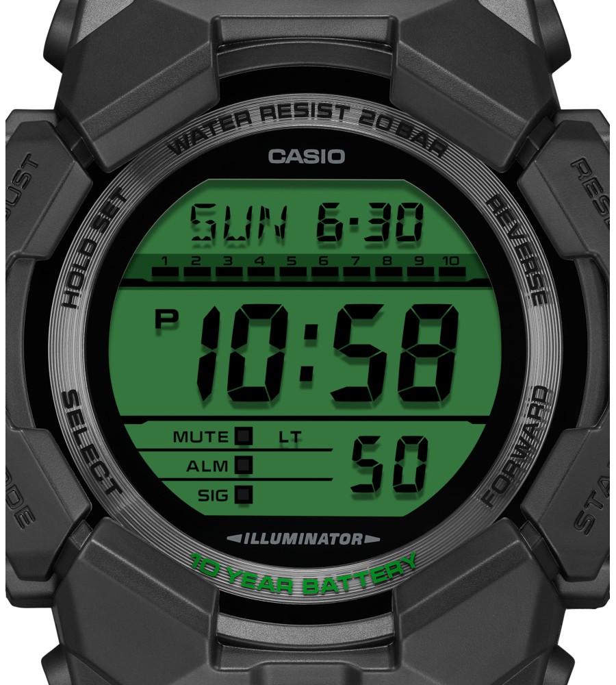 Casio G-Shock horloge “Black Elektro Green Series”