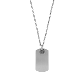 Aze collier/hanger met TT gravure