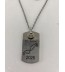 Aze collier/hanger met TT gravure