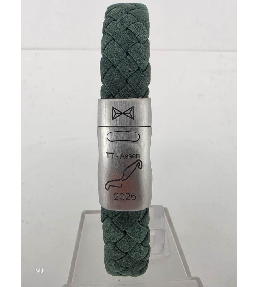 Aze armband met TT 2026 gravure
