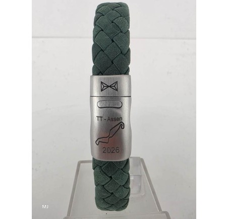 Aze armband met TT 2026 gravure