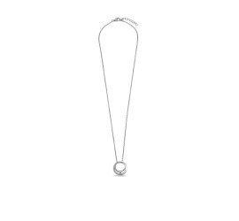 Zilveren collier met hanger met zirkonia Gisser N1130